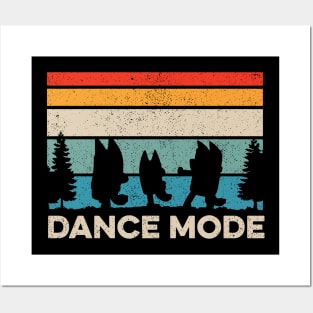 Heeler Dance Mode - Bluey Posters and Art